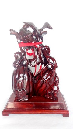 【廠家直銷批發供應 木雕工藝品 新婚禮品 甜甜蜜蜜 一件代發】價格,廠家,圖片,木質、竹質工藝品,如皋市下原鎮振新紅木工藝品廠-